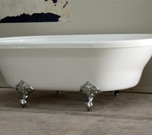 Extra large double ended claw tub
