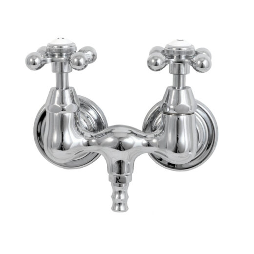 Claw tub faucet. 3-3/8" centres